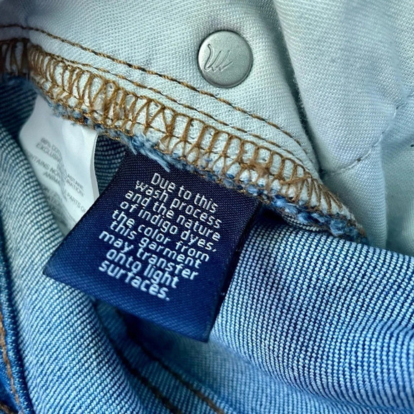 Madewell The High-Rise Slim Crop Boyiean: Knee-Rip Edition blue size 25 - Picture 10 of 16